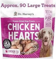 Cœurs de poulet pour chiens de Dr. Harvey's