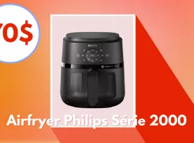 Photo de profil Airfryer Philips Série 2000 en rabais