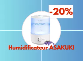 Photo de profil -20% sur l'Humidificateur ASAKUKI