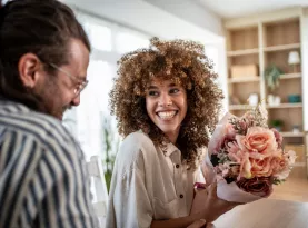 Photo de profil Saint valentin femme