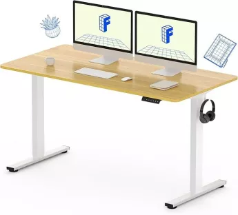 Bureau ajustable en hauteur électrique de FLEXISPOT