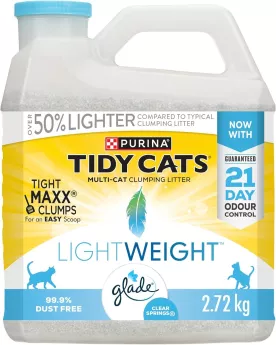 Litière pour chat Tidy Cats Glade Clear Springs de Purina