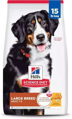 Nourriture sèche pour grands chiens Hill's Science Diet