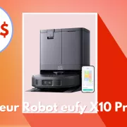 -535$ sur l'Aspirateur Robot eufy X10 Pro Omni