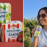 Voici la nouvelle collection de Sanpellegrino : CIAO!